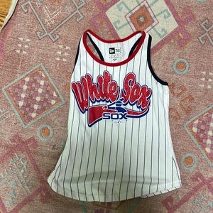 New Era Girls’ White Sox Racerback Tank